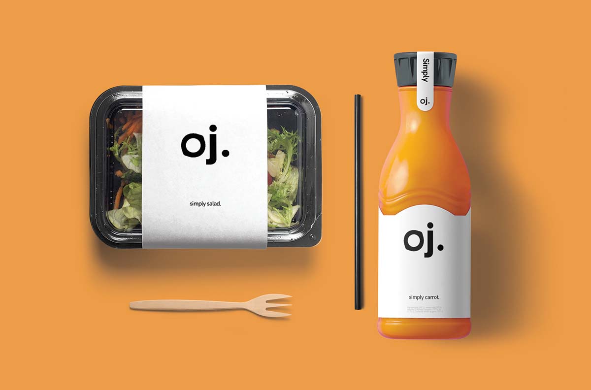 Oj. - Branding Concept飲料品牌設計包裝設計賞析