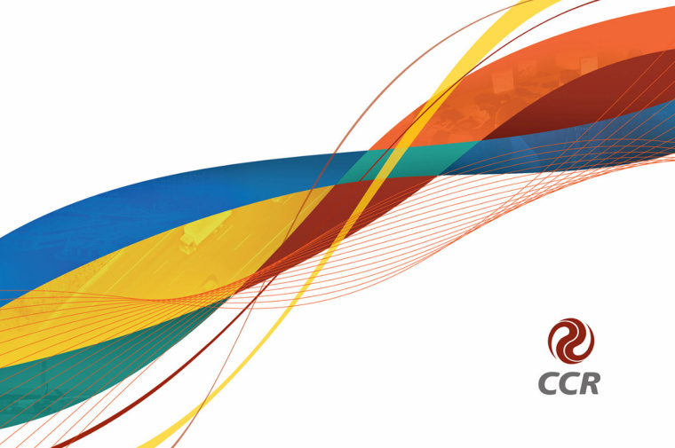 動感多彩的輔助圖形設(shè)計-巴西CCR 交通基礎(chǔ)設(shè)施公司企業(yè)VI視覺形象識別系統(tǒng)設(shè)計