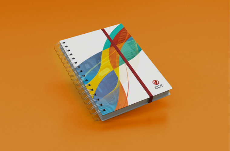動感多彩的輔助圖形設(shè)計-巴西CCR 交通基礎(chǔ)設(shè)施公司企業(yè)VI視覺形象識別系統(tǒng)設(shè)計