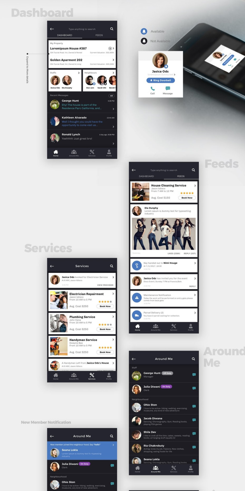社交媒體軟件品牌的手機(jī)應(yīng)用程序APP設(shè)計