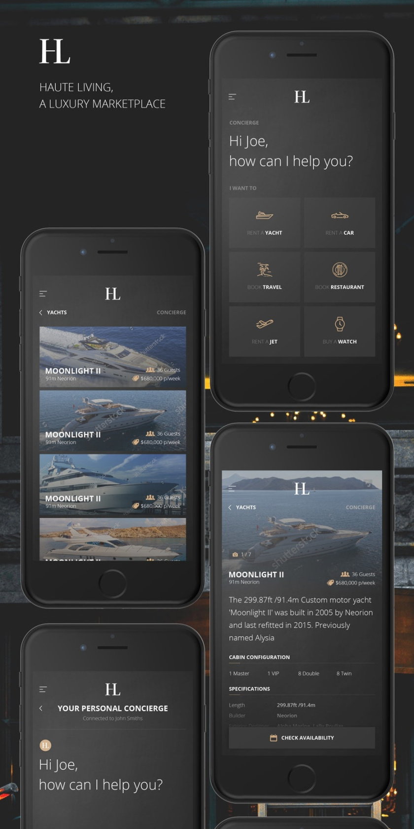 豪華手機(jī)app設(shè)計