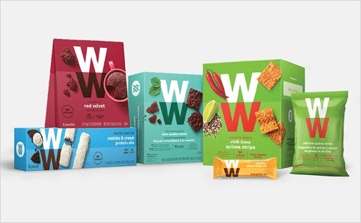 美國減肥品牌Weight Watchers食品包裝設(shè)計(jì)