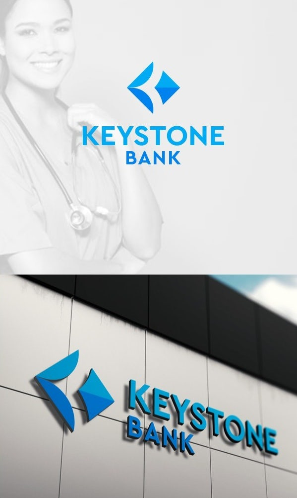 Keystone銀行標(biāo)志設(shè)計(jì)