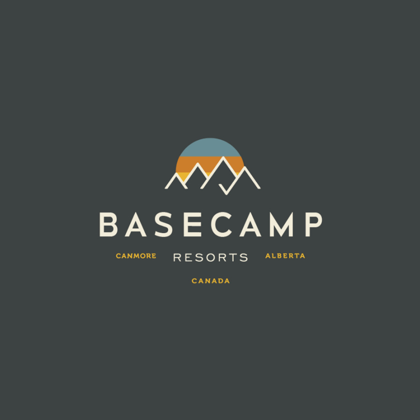 Basecamp Resorts標(biāo)志設(shè)計(jì)
