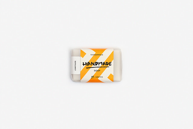 品牌識別性包裝： Rawganique 手工肥皂包裝設(shè)計(jì)