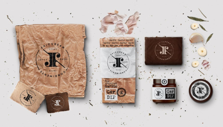 Joyce Food 食品J和F會標(biāo)logo設(shè)計(jì)-上海Logo設(shè)計(jì)公司最終指南