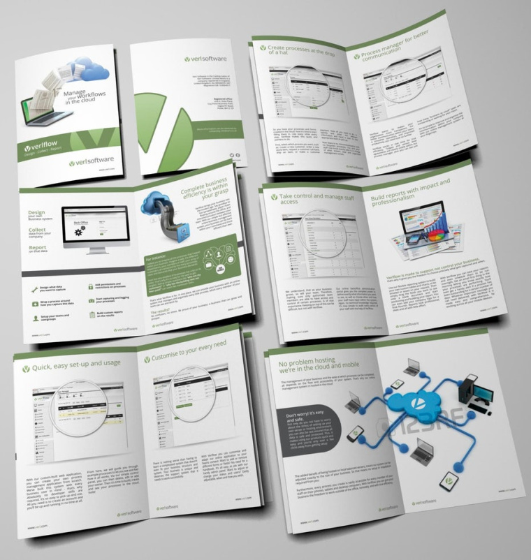 Verl Software 的-Hero圖形重磅宣傳冊設計 Verl Software 的-Hero圖形重磅宣傳冊設計