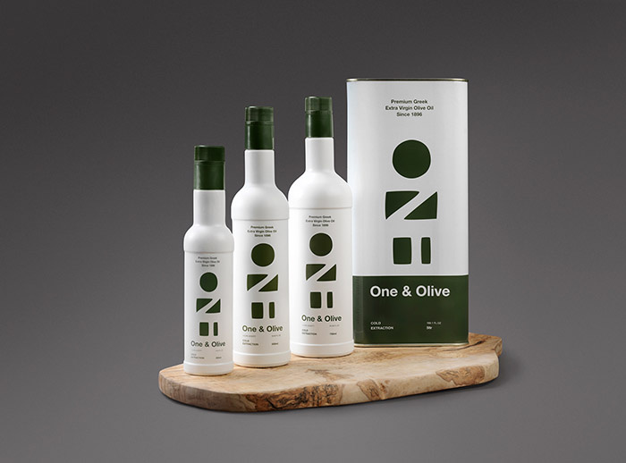 One & Olive 希臘特級初榨橄欖油品牌設計包裝設計-上海包裝設計公司 One & Olive 希臘特級初榨橄欖油品牌設計包裝設計-上海包裝設計公司