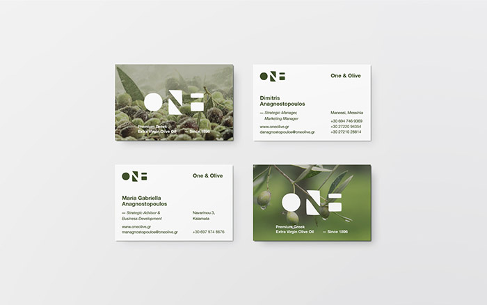 One & Olive 希臘特級初榨橄欖油品牌設計logo設計-上海logo設計公司 One & Olive 希臘特級初榨橄欖油品牌設計logo設計-上海logo設計公司