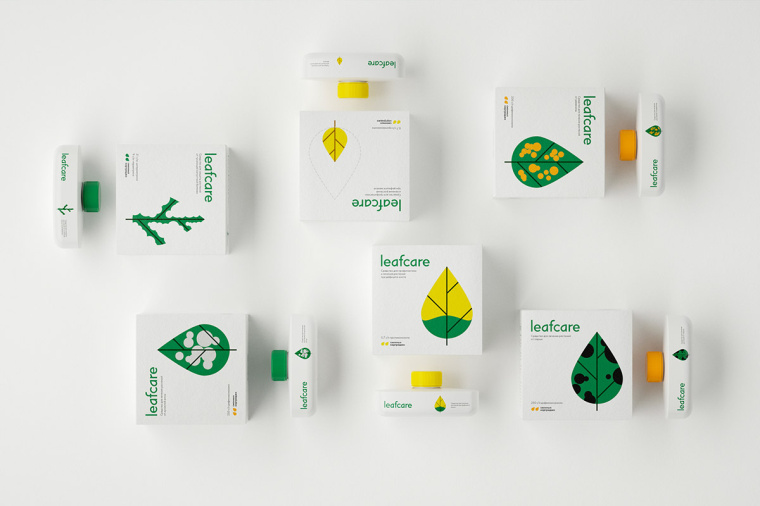 Leafcare 創(chuàng)新植物殺蟲劑及植物保護(hù)產(chǎn)品包裝設(shè)計“葉子篇”