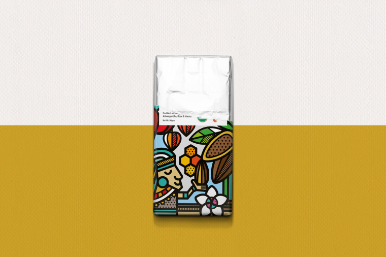 Nature Organic自然有機巧克力包裝設(shè)計,幾何插畫風驚艷設(shè)計 Nature Organic自然有機巧克力包裝設(shè)計,幾何插畫風驚艷設(shè)計