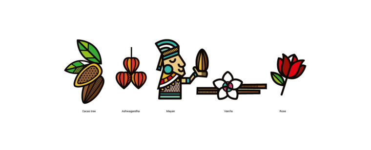 Nature Organic自然有機巧克力包裝設(shè)計,幾何插畫風驚艷設(shè)計 Nature Organic自然有機巧克力包裝設(shè)計,幾何插畫風驚艷設(shè)計