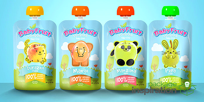 水果外形童趣動物線條插畫風(fēng)格 BABYFRUIT嬰兒水果泥輔食包裝設(shè)計-上海包裝設(shè)計公司欣賞 水果外形童趣動物線條插畫風(fēng)格 BABYFRUIT嬰兒水果泥輔食包裝設(shè)計-上海包裝設(shè)計公司欣賞