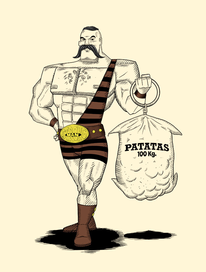 Rubio 薯片包裝插畫設(shè)計(jì)-創(chuàng)意鉛筆素描人物風(fēng)格系列 Rubio 薯片包裝插畫設(shè)計(jì)-創(chuàng)意鉛筆素描人物風(fēng)格系列