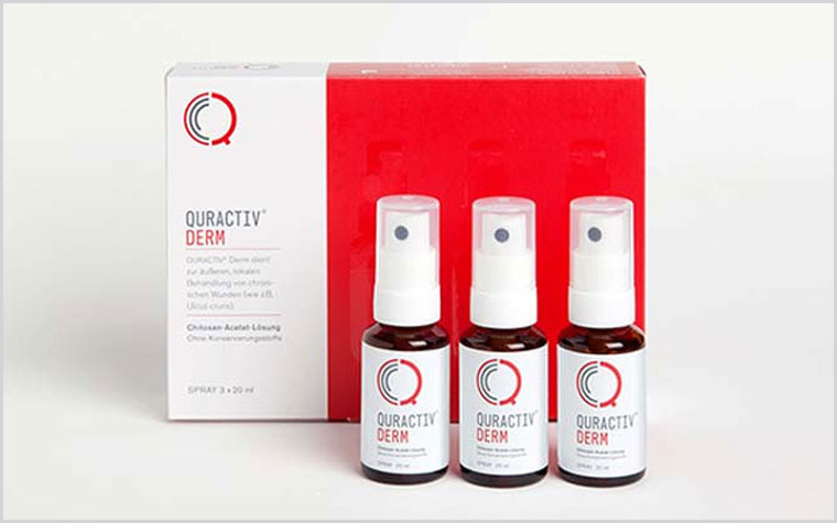 Quractiv Derm藥品包裝設計