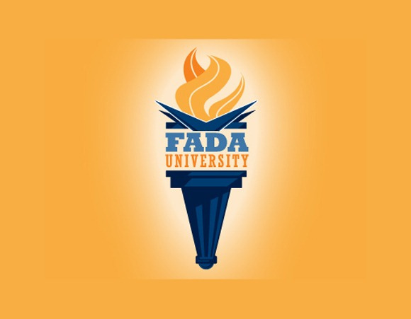 火炬FADA大學教育標志logo設計-上海標志設計公司欣賞