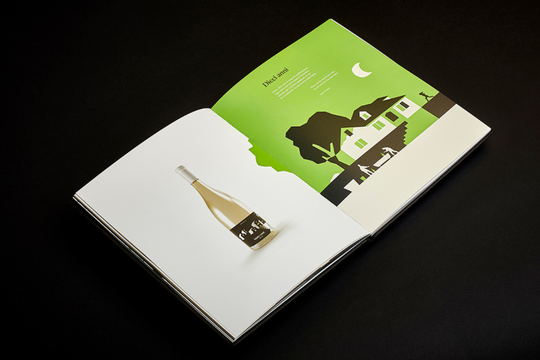 Nuceria Group 國(guó)外酒文化宣傳畫(huà)冊(cè)設(shè)計(jì)“瓶子里的故事”-溫斯頓邱吉爾和香檳