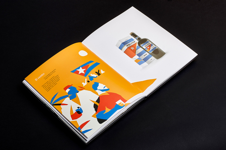 Nuceria Group國(guó)外酒文化宣傳畫(huà)冊(cè)設(shè)計(jì)“瓶子里的故事”-諾瑪和紅酒