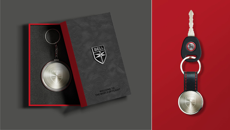 直升飛機公司航空公司Bell酷炫的標志設(shè)計，源自蜻蜓的造型靈感