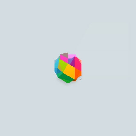 3D幾何徽標(biāo)logo設(shè)計-立體彩色logo