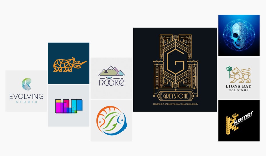上海logo設(shè)計公司欣賞：30個最具代表性的幾何徽標(biāo)logo設(shè)計