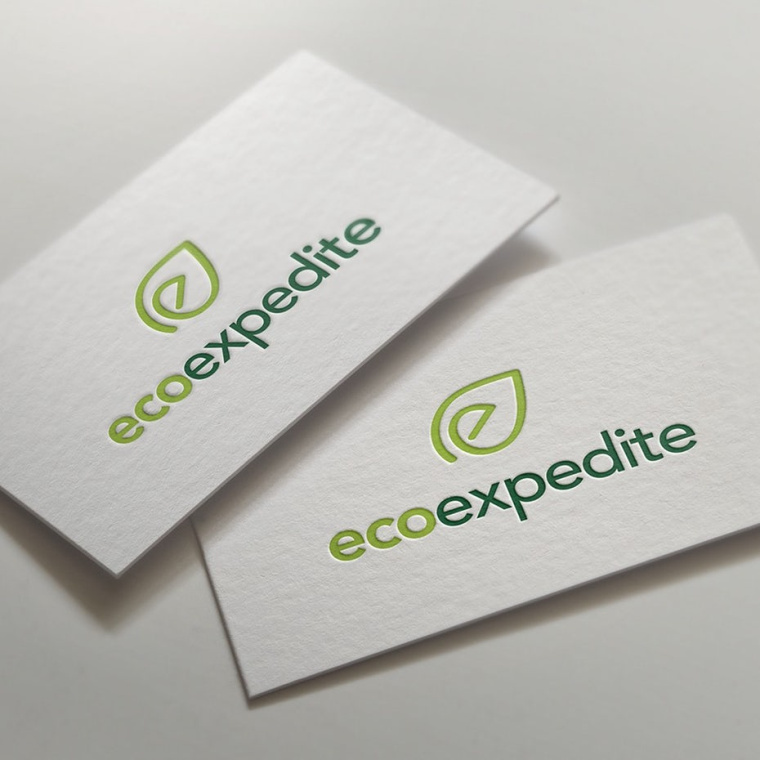 EcoExpedite綠色標(biāo)志設(shè)計(jì)
