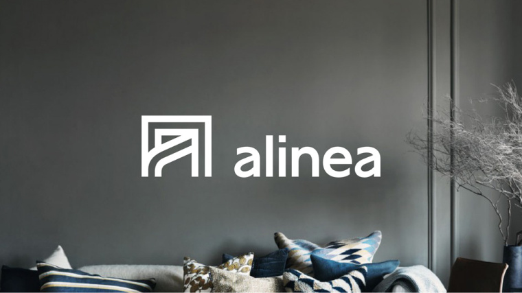 Alinéa法國家具裝飾公司商場標(biāo)識(shí)logo設(shè)計(jì)