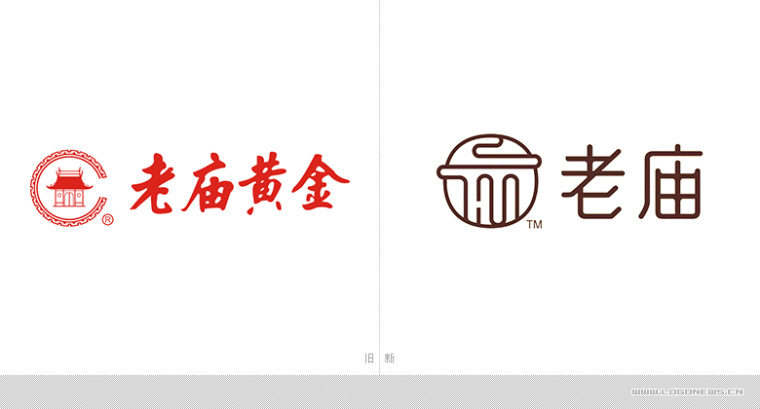 老廟黃金首飾新logo設(shè)計(jì),外圓內(nèi)方的中式韻味logo設(shè)計(jì) 老廟黃金首飾新logo設(shè)計(jì),外圓內(nèi)方的中式韻味logo設(shè)計(jì)