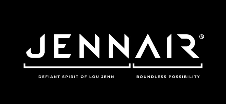 JennAir廚房電器用具品牌LOGO設計,源自通風爐灶和字母J的logo JennAir廚房電器用具品牌LOGO設計,源自通風爐灶和字母J的logo