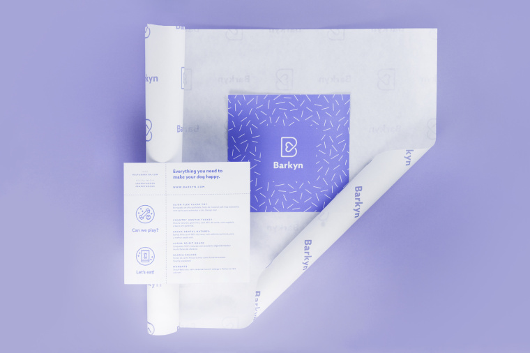 Barkyn 狗糧寵物食品品牌形象設(shè)計(jì)-logo設(shè)計(jì)包裝設(shè)計(jì)，淡雅溫馨風(fēng)格展現(xiàn)寵物之愛(ài)