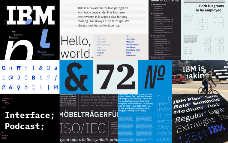 品牌字體唯一性-IBM品牌形象設(shè)計與字體設(shè)計