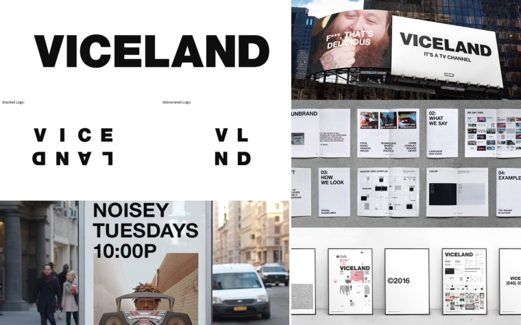 字母極簡運用品牌形象設(shè)計-黑粗字體品牌形象設(shè)計