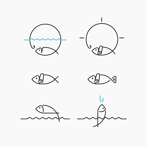 魚俱樂(lè)部餐廳動(dòng)態(tài)logo設(shè)計(jì)-上海尚略logo設(shè)計(jì)公司欣賞