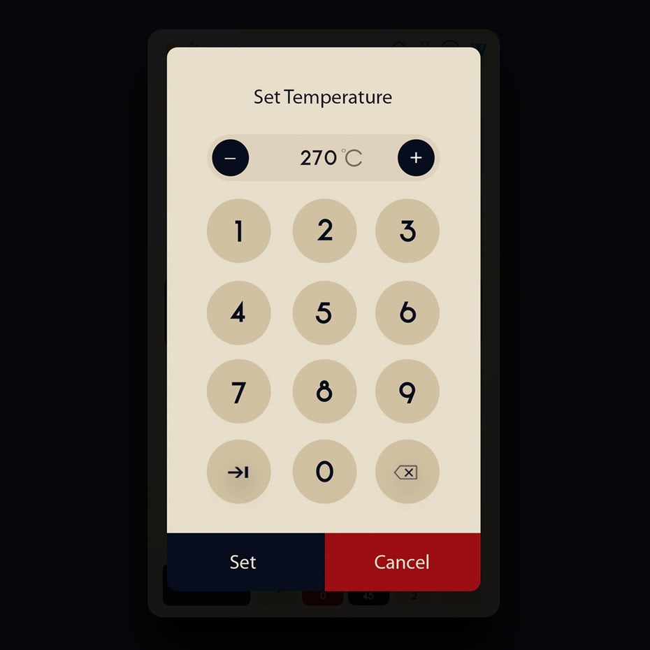 工業(yè)商用烤箱應(yīng)用程序界面設(shè)計(jì)-上海尚略logo設(shè)計(jì)公司欣賞