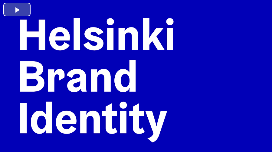 芬蘭赫爾辛基城市品牌VI形象設計logo設計,錦旗框logo+波浪圖形VI設計 芬蘭赫爾辛基城市品牌VI形象設計logo設計,錦旗框logo+波浪圖形VI設計