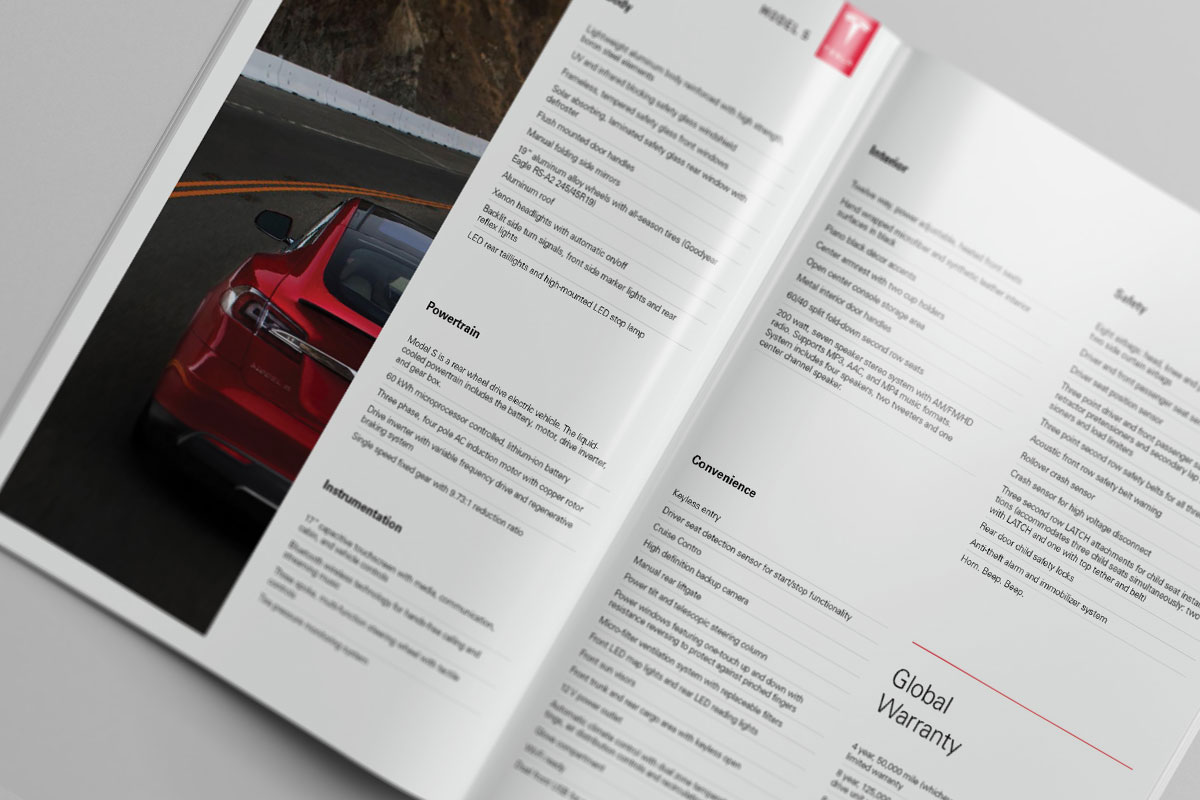 特斯拉Model S與Model XModel X汽車宣傳畫冊設(shè)計(jì)-上海畫冊設(shè)計(jì)公司 特斯拉Model S與Model XModel X汽車宣傳畫冊設(shè)計(jì)-上海畫冊設(shè)計(jì)公司