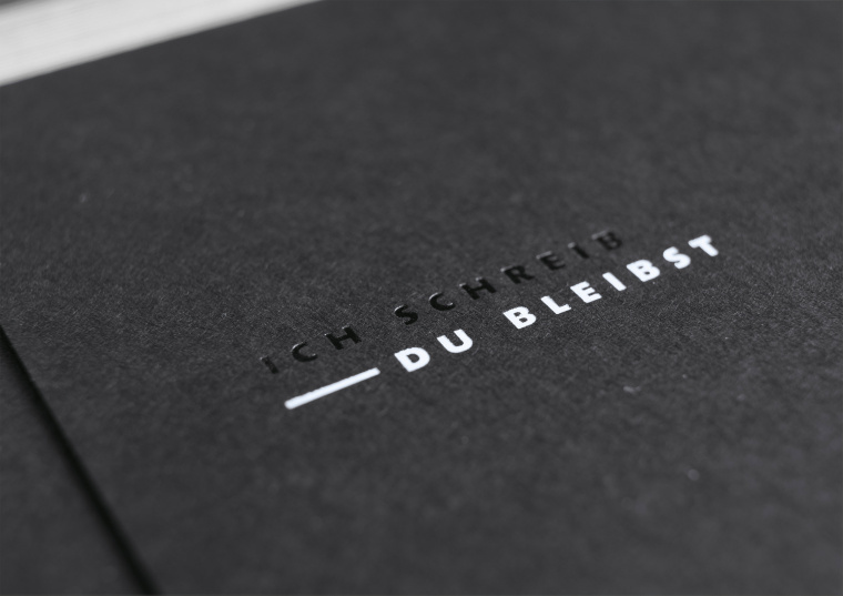 VISEE Kommunikation宣傳畫冊設(shè)計作品“我寫，你留下。 一顆心的期待”