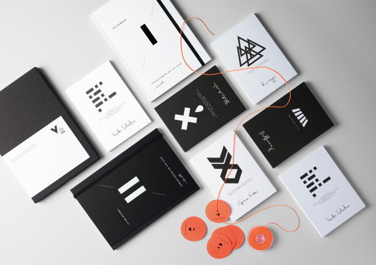 VISEE Kommunikation宣傳畫冊設(shè)計作品“我寫，你留下。 一顆心的期待”