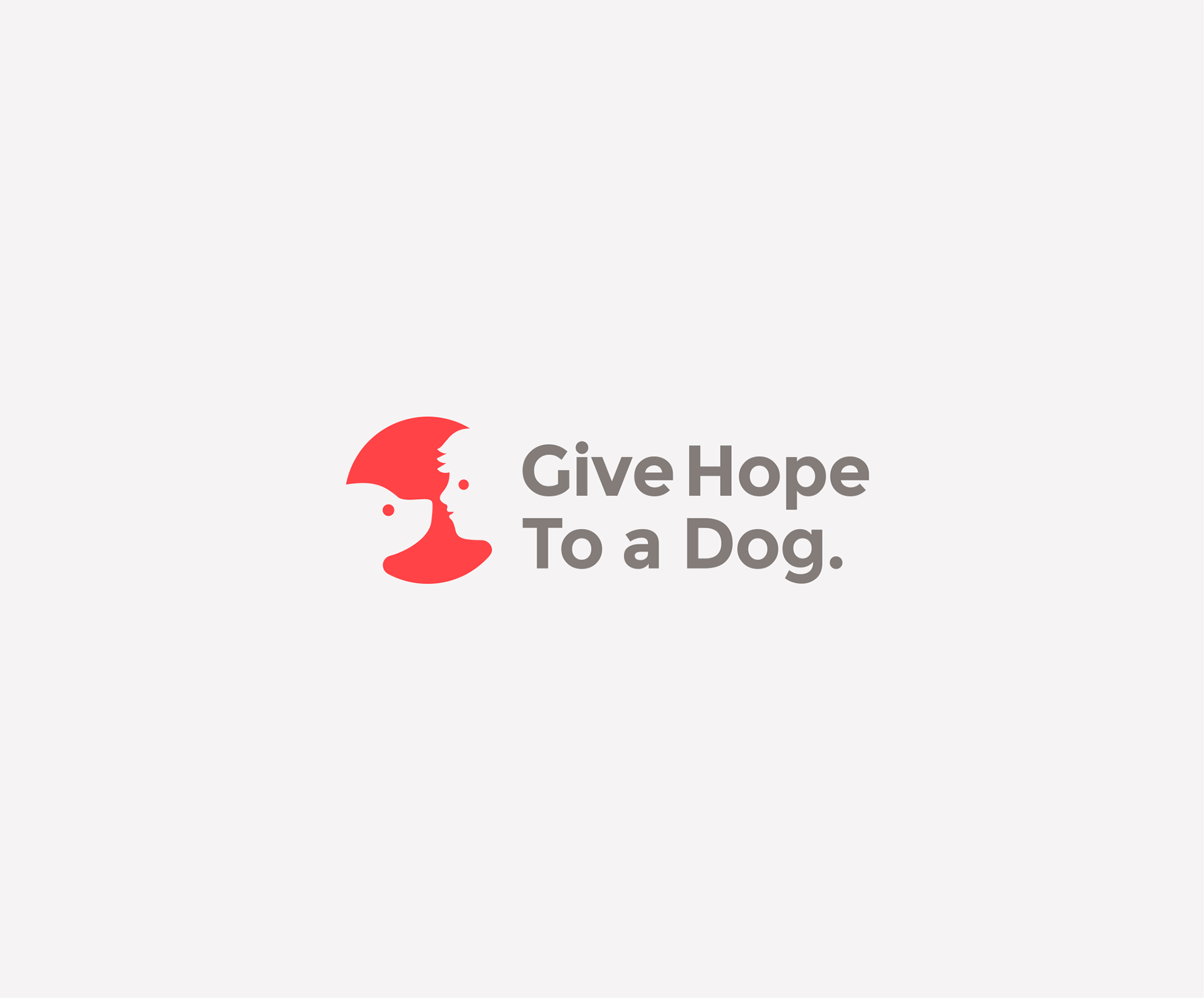 公益機(jī)構(gòu)Give Hope to a Dog品牌形象VI設(shè)計(jì)logo設(shè)計(jì)-孩子與狗的負(fù)空間設(shè)計(jì) 公益機(jī)構(gòu)Give Hope to a Dog品牌形象VI設(shè)計(jì)logo設(shè)計(jì)-孩子與狗的負(fù)空間設(shè)計(jì)