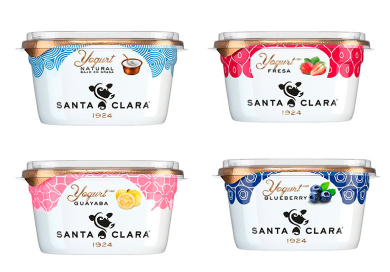 Santa Clara 乳制品品牌形象與標志重塑設計-原老包裝設計 Santa Clara 乳制品品牌形象與標志重塑設計-原老包裝設計