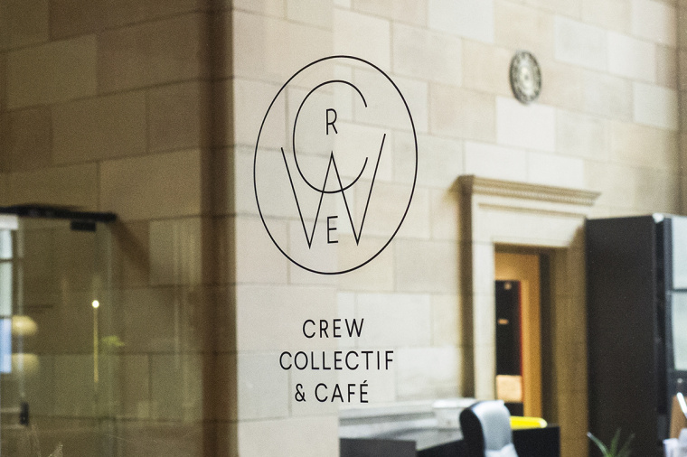 Crew Collective＆cafe品牌形象VI設(shè)計(jì)logo設(shè)計(jì)，現(xiàn)代美學(xué)與傳統(tǒng)設(shè)計(jì)元素相結(jié)合