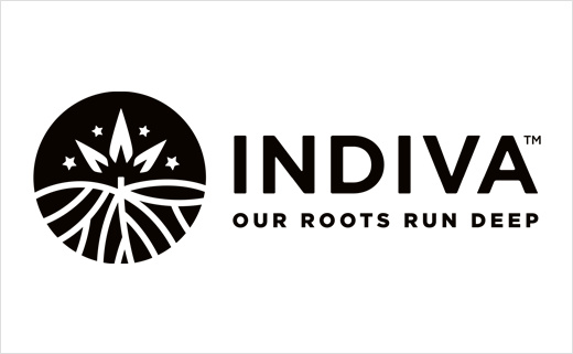 INDIVA大麻品牌新標志logo設計
