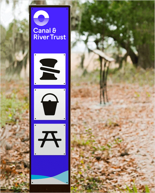 Canal＆River水利水務(wù)管理機(jī)構(gòu)品牌形象設(shè)計(jì)logo設(shè)計(jì)，橋梁與水波紋結(jié)合的圖形