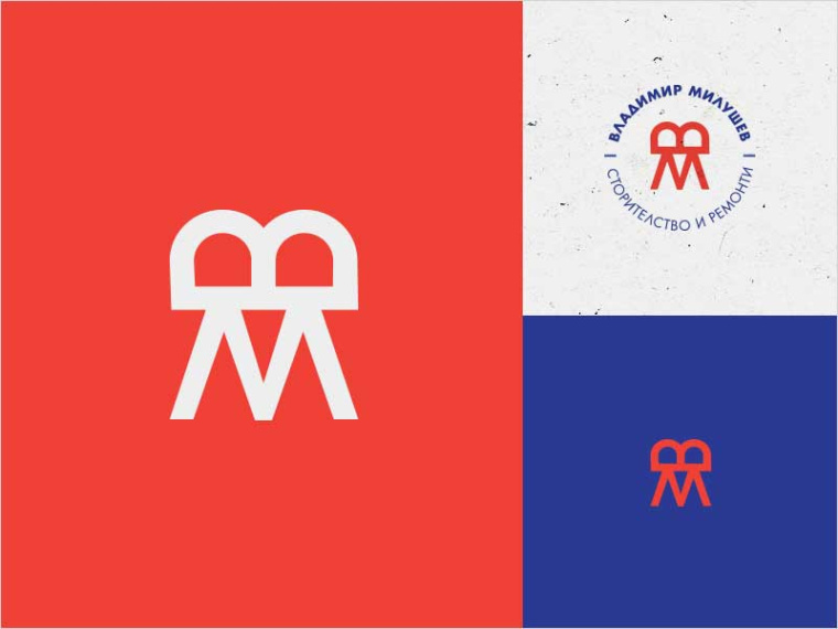  BM字母組合的建筑標(biāo)志logo設(shè)計(jì)-上海標(biāo)志設(shè)計(jì)公司