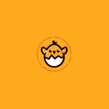 傻傻形狀有趣logo設(shè)計(jì)