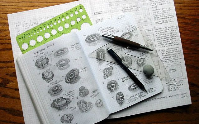 Mike Rohde的素描套件logo設(shè)計草圖-上海logo設(shè)計公司