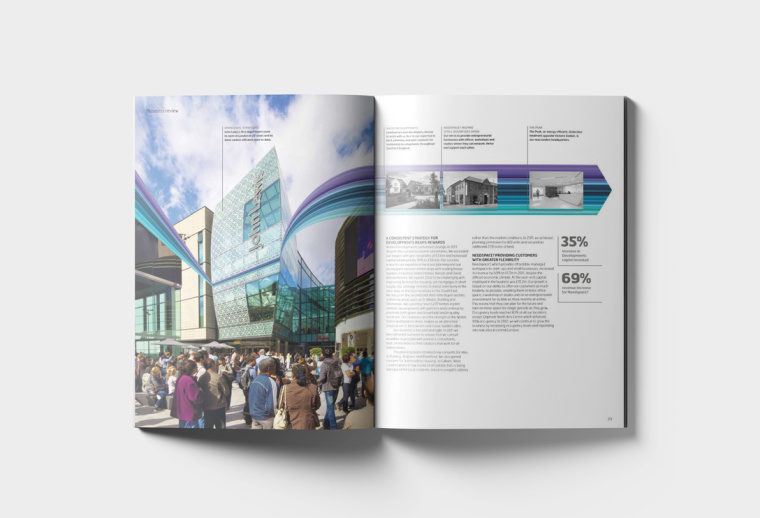 WATES 物流貨運工業(yè)集團年報畫冊設計“速度線條”篇