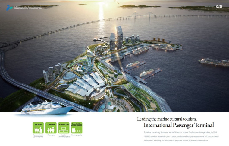 ICPA海運貨運宣傳畫冊設計欣賞，以logo圖形為版式元素