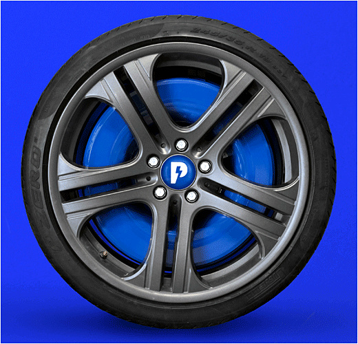 電動(dòng)汽車(chē)技術(shù)公司Protean Electric 企業(yè)logo設(shè)計(jì)，閃電字母P