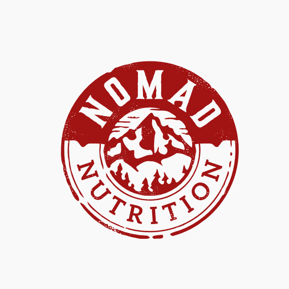 Nomad Nutrition標志logo設(shè)計